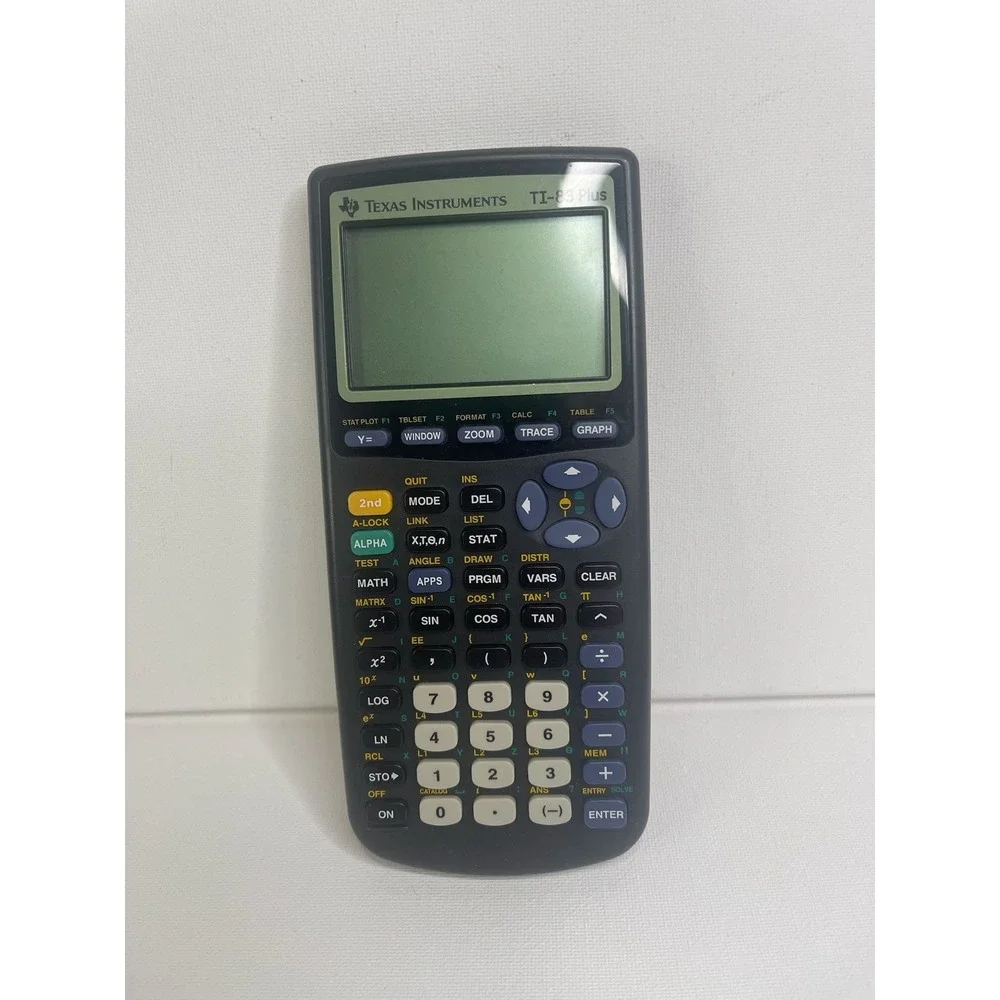 Texas Instruments Ti-83 Plus Graphing Calculator - No Cover -TESTED